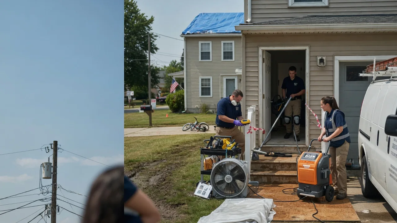 Water Damage Repair in Amelia, LA near me